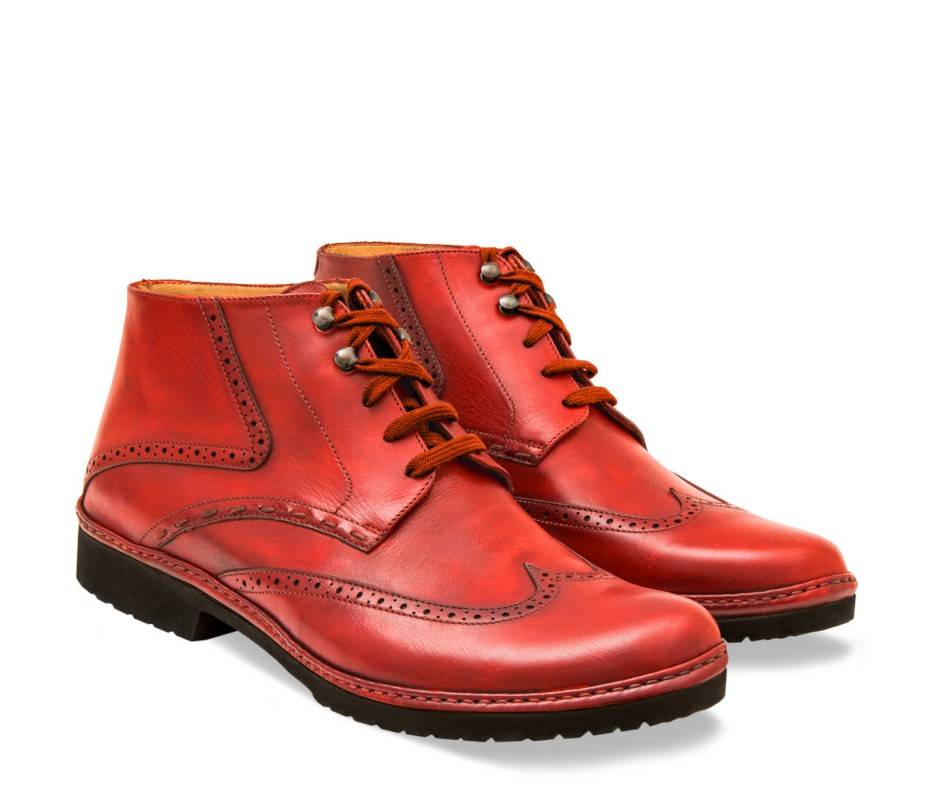 Pakerson POLACCHINO CERTALDO PELLE ROSSA