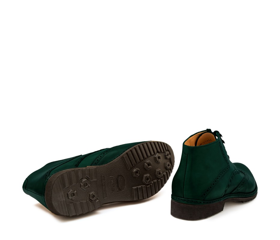 Pakerson POLACCHINO CERTALDO PELLE VERDE INTENSO