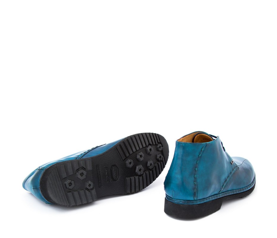 Pakerson POLACCHINO GREVE PELLE AZZURRO CIELO