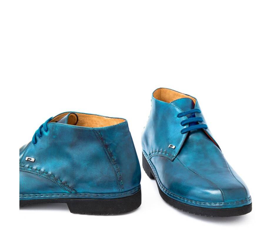 Pakerson POLACCHINO GREVE PELLE AZZURRO CIELO