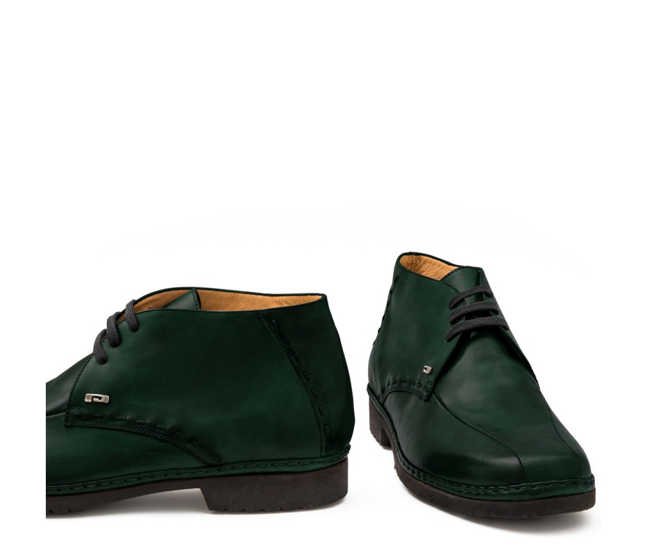 Pakerson POLACCHINO GREVE PELLE VERDE INTENSO