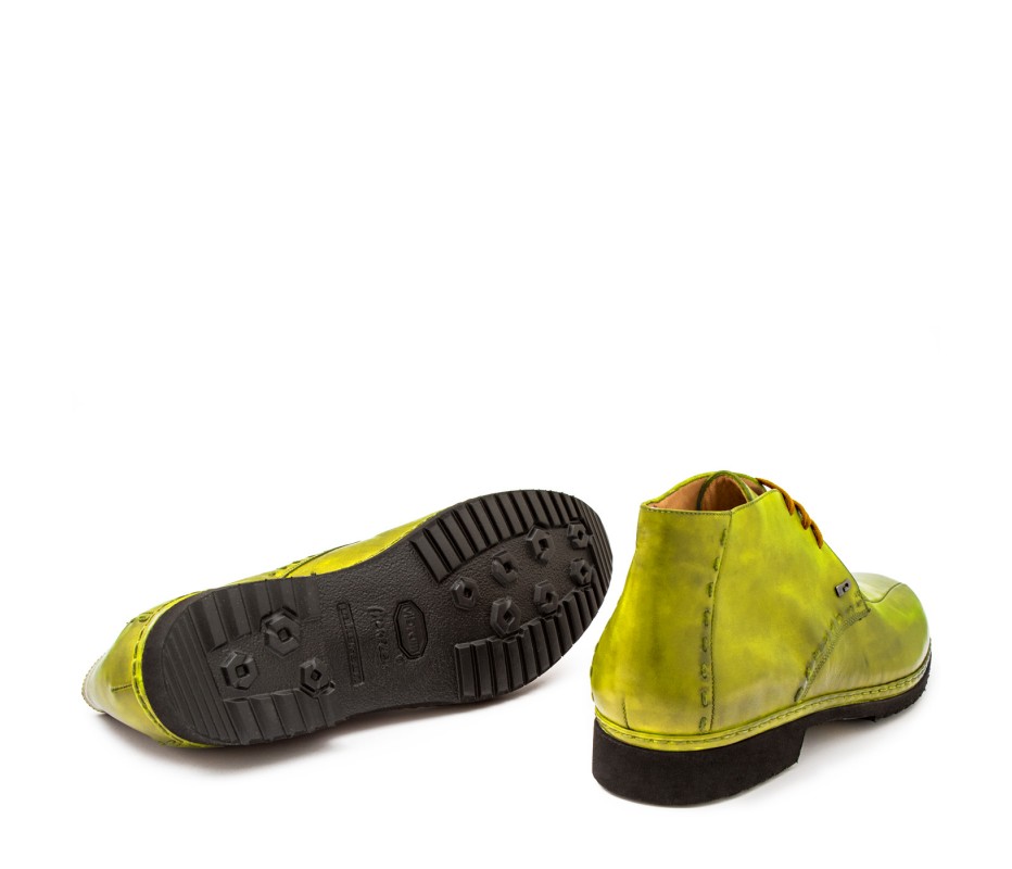 Pakerson POLACCHINO GREVE PELLE VERDE PISTACCHIO