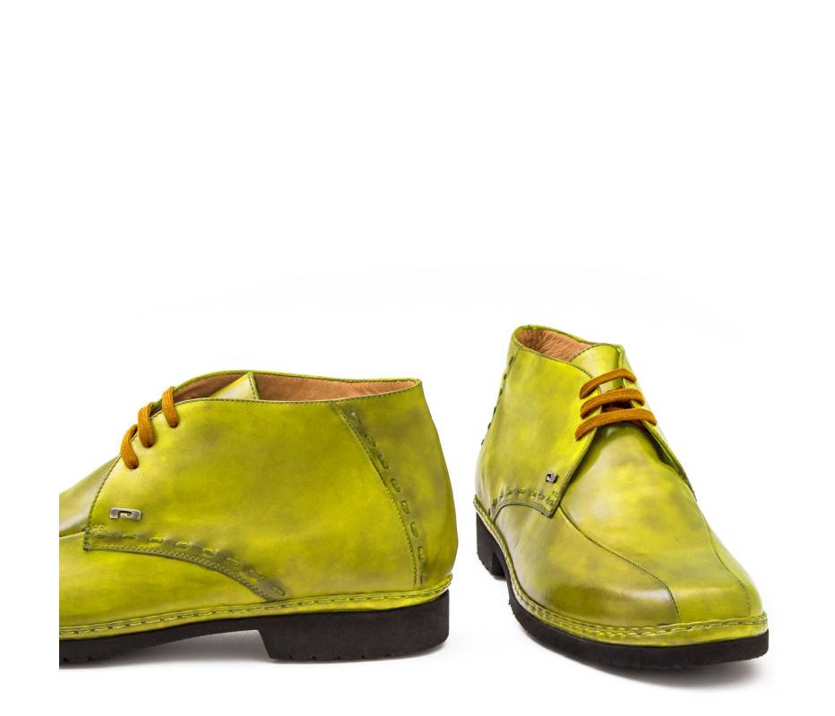 Pakerson POLACCHINO GREVE PELLE VERDE PISTACCHIO