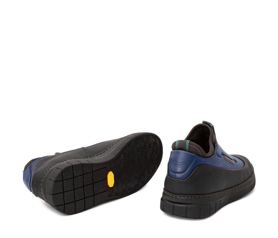 Pakerson SCARPA ABETONE PELLE BLU NAVY