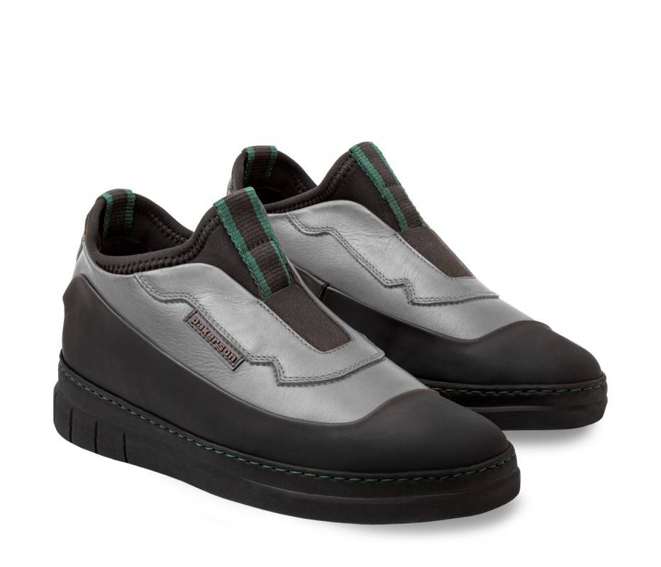 Pakerson SCARPA ABETONE PELLE GRIGIO SMOG