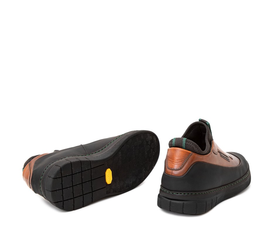 Pakerson SCARPA ABETONE PELLE MARRONE TAN