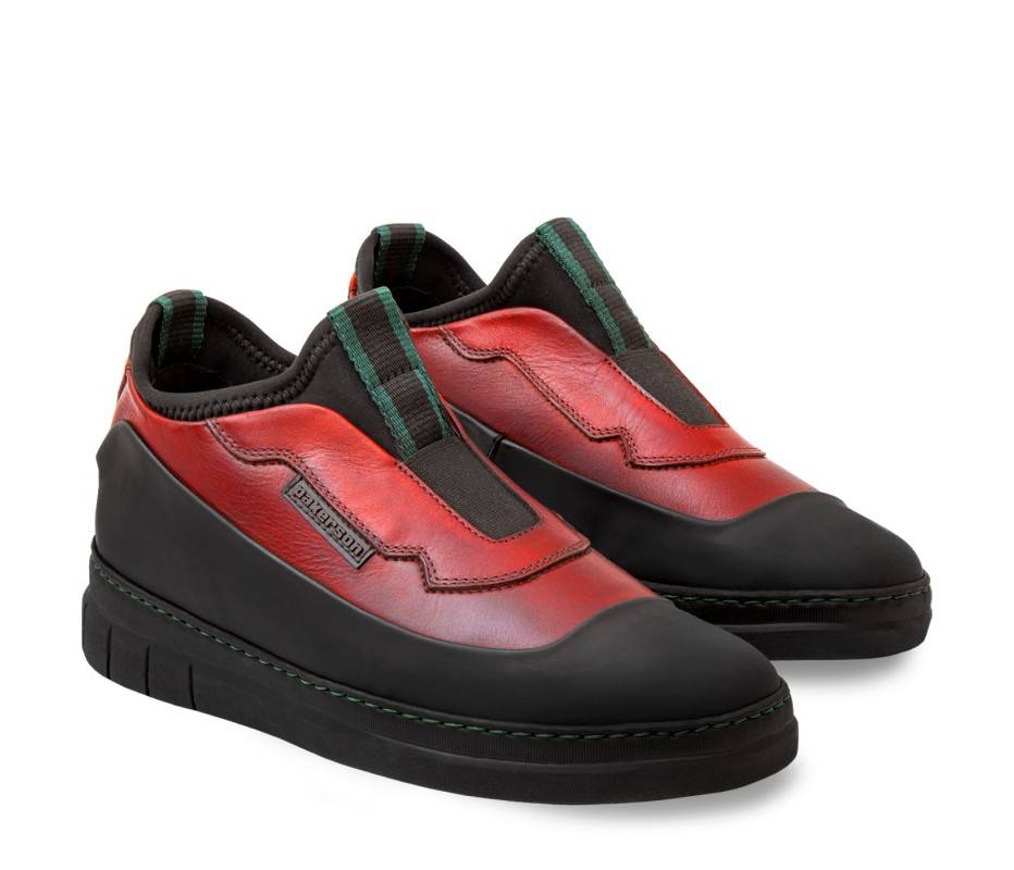 Pakerson SCARPA ABETONE PELLE ROSSA