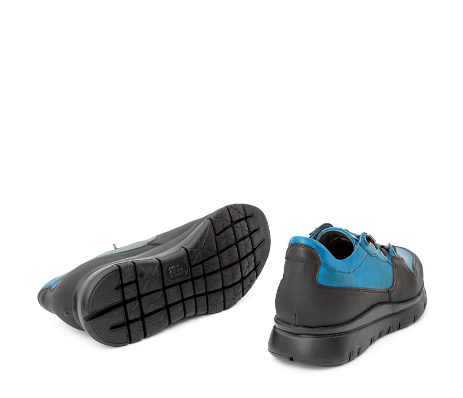 Pakerson SNEAKER AMIATA PELLE AZZURRO CIELO