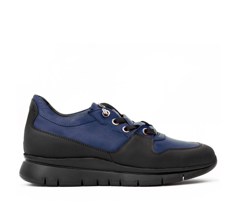 Pakerson SNEAKER AMIATA PELLE BLU NAVY
