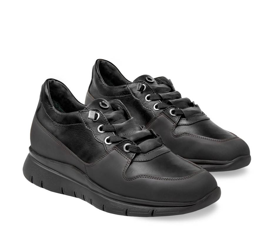 Pakerson SNEAKER AMIATA PELLE NERA