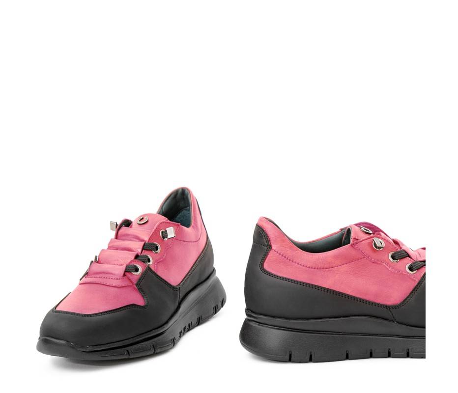 Pakerson SNEAKER AMIATA PELLE ROSA