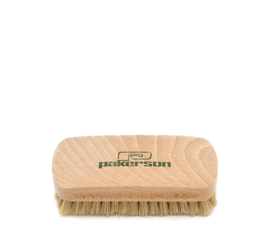 Pakerson SPAZZOLA DA SCARPE SETOLE CHIARE