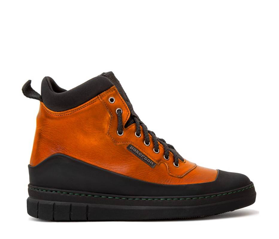 Pakerson STIVALETTO APUANE PELLE ARANCIO