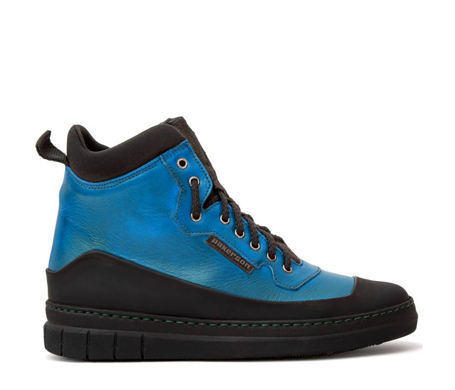 Pakerson STIVALETTO APUANE PELLE AZZURRO CIELO
