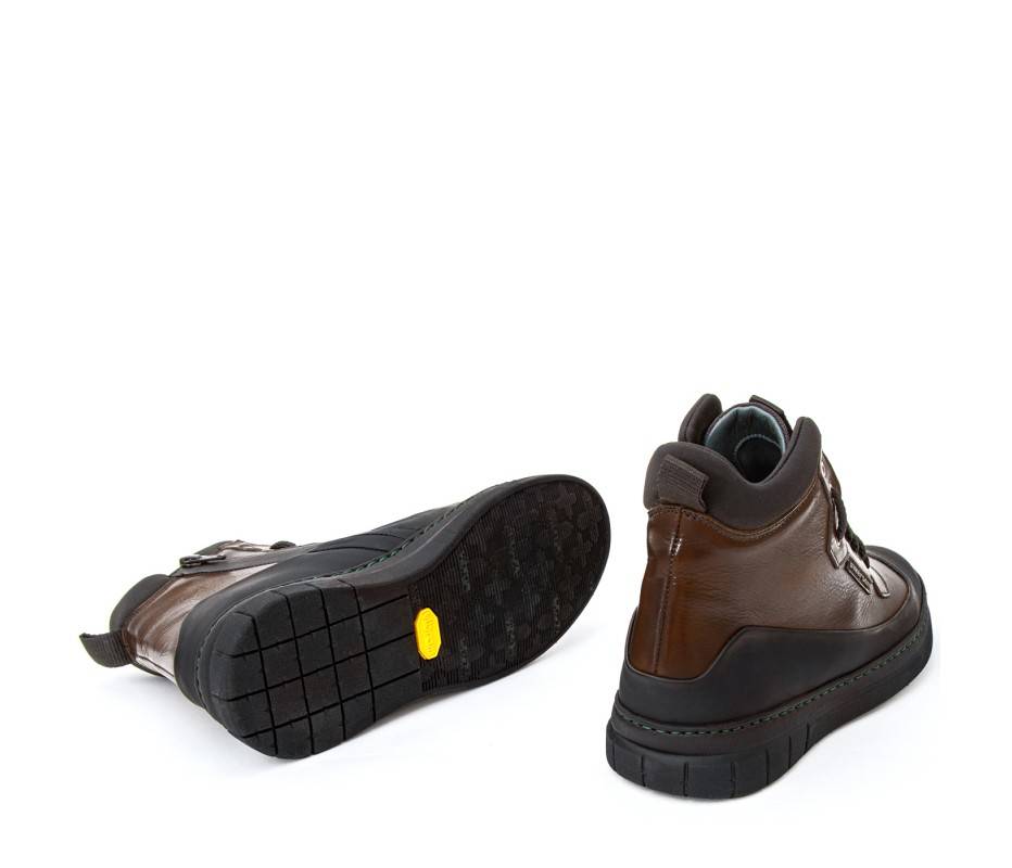 Pakerson STIVALETTO APUANE PELLE CIOCCOLATO