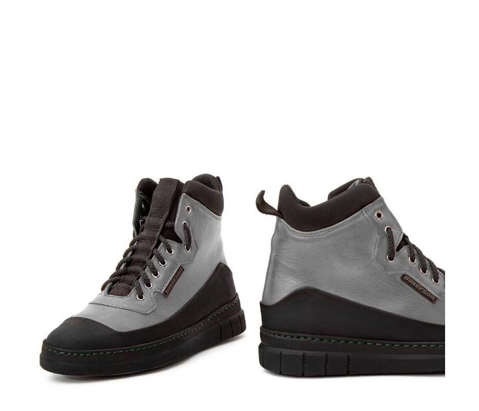 Pakerson STIVALETTO APUANE PELLE GRIGIO SMOG