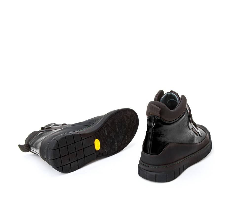 Pakerson STIVALETTO APUANE PELLE NERA