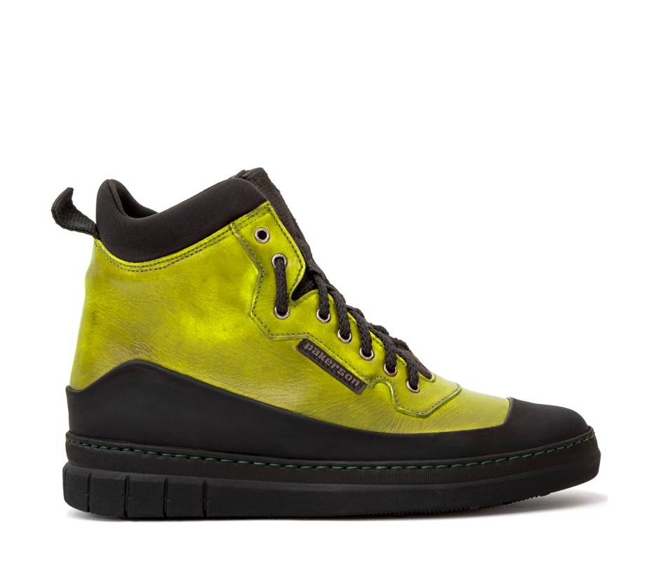 Pakerson STIVALETTO APUANE PELLE VERDE PISTACCHIO