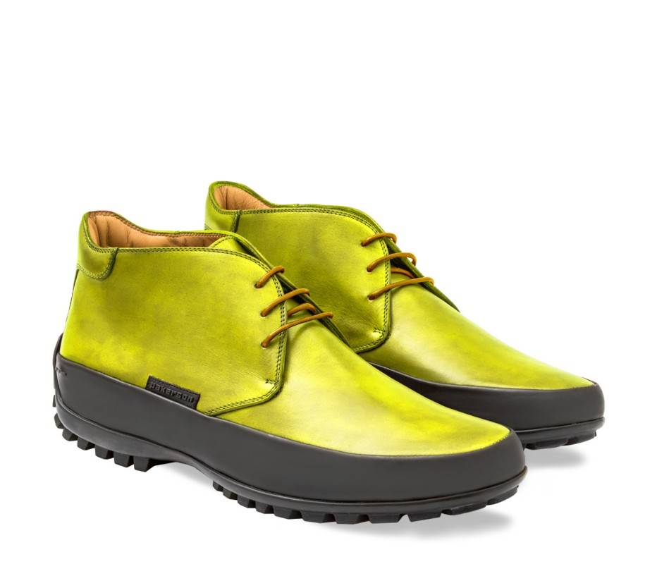 Pakerson POLACCHINO MONTALCINO PELLE VERDE PISTACCHIO