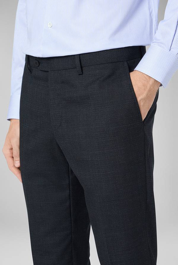 Pal Zileri Abito Palladio In Lana Stretch Con Motivo Principe Di Galles