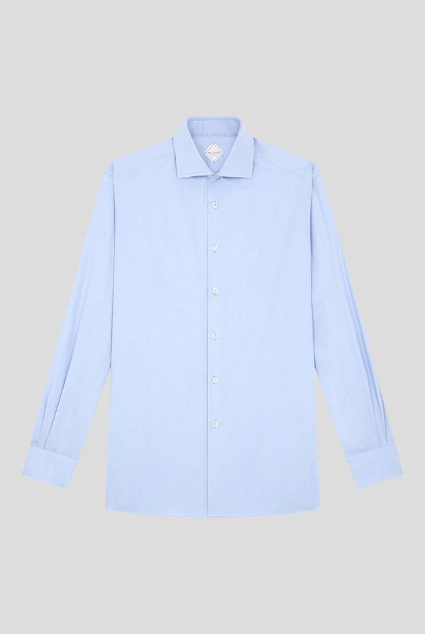 Pal Zileri Camicia in cotone con polsini da gemelli