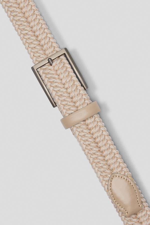 Pal Zileri Cintura In Pura Lana Con Fibbia In Metallo