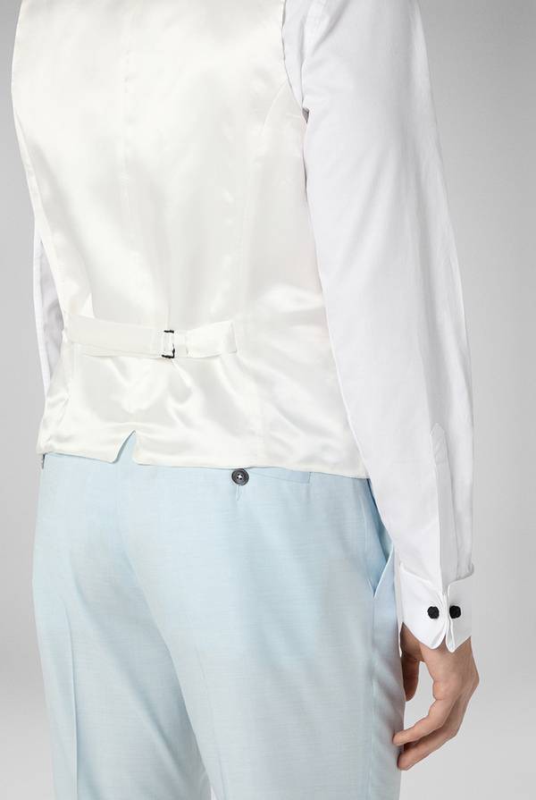 Pal Zileri Gilet Cerimonia Con Lavorazione Jacquard