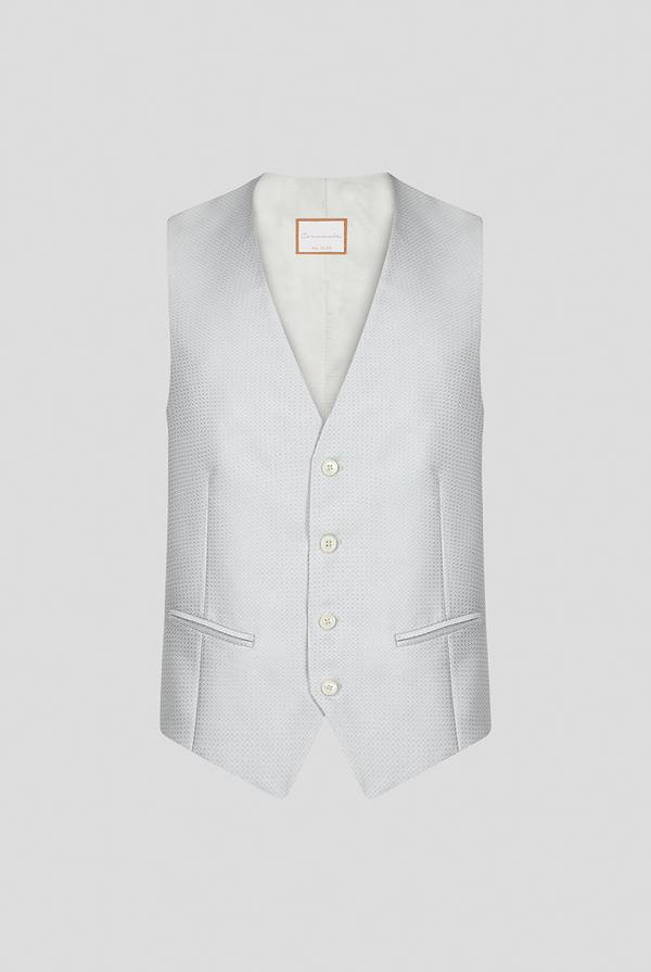 Pal Zileri Gilet Cerimonia con lavorazione jacquard