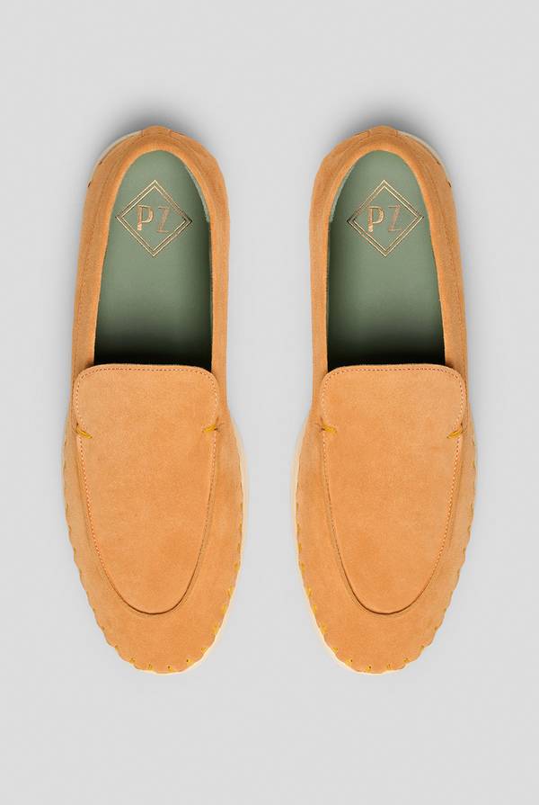 Pal Zileri Mocassino Con Suola In Gomma Cucita A Mano