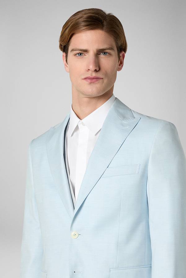 Pal Zileri Abito Cerimonia In Lana Melange