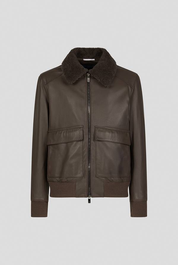 Pal Zileri Bomber in pelle modello Aviator