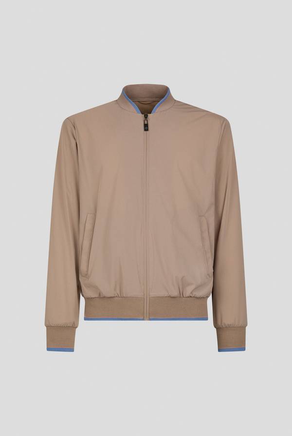 Pal Zileri Bomber in soft shell color tortora