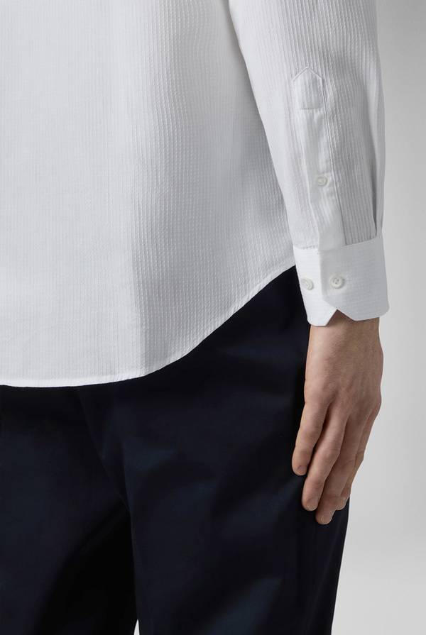 Pal Zileri Camicia Bianca In Cotone