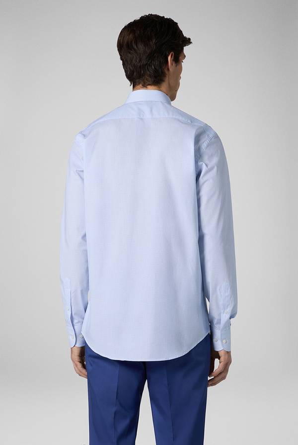 Pal Zileri Camicia Collo Torino Azzurra