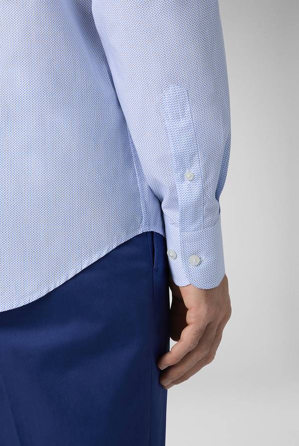 Pal Zileri Camicia Collo Torino Azzurra