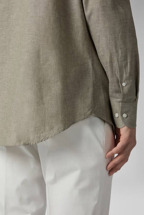 Pal Zileri Camicia In Lino E Cotone