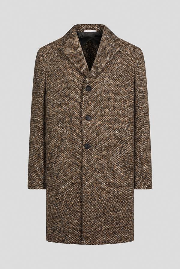 Pal Zileri Cappotto in bouclè, seta e mohair