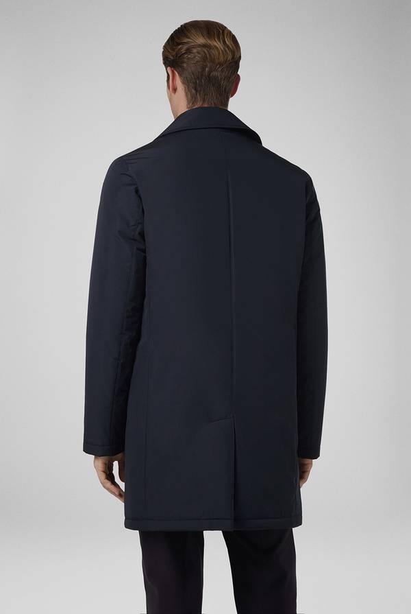 Pal Zileri Car Coat In Tessuto Tecnico