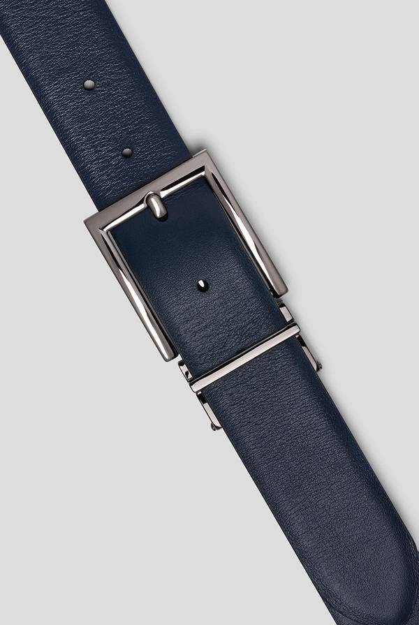 Pal Zileri Cintura In Pelle Bicolore Reversibile