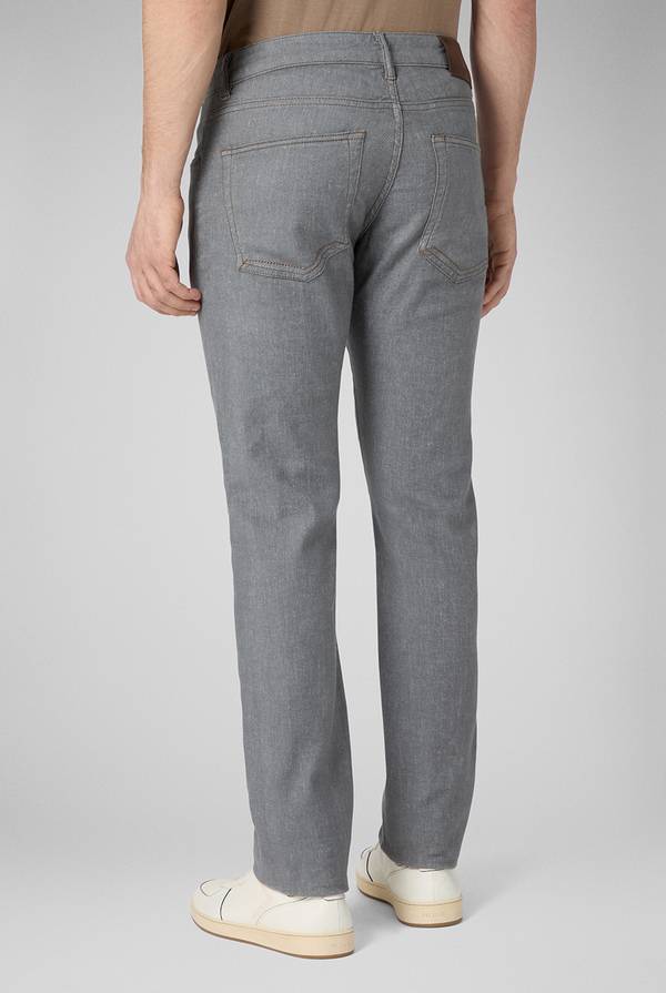 Pal Zileri Denim 5 Tasche Effetto Lino