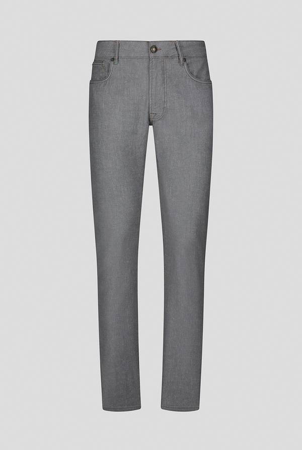 Pal Zileri Denim 5 tasche effetto lino