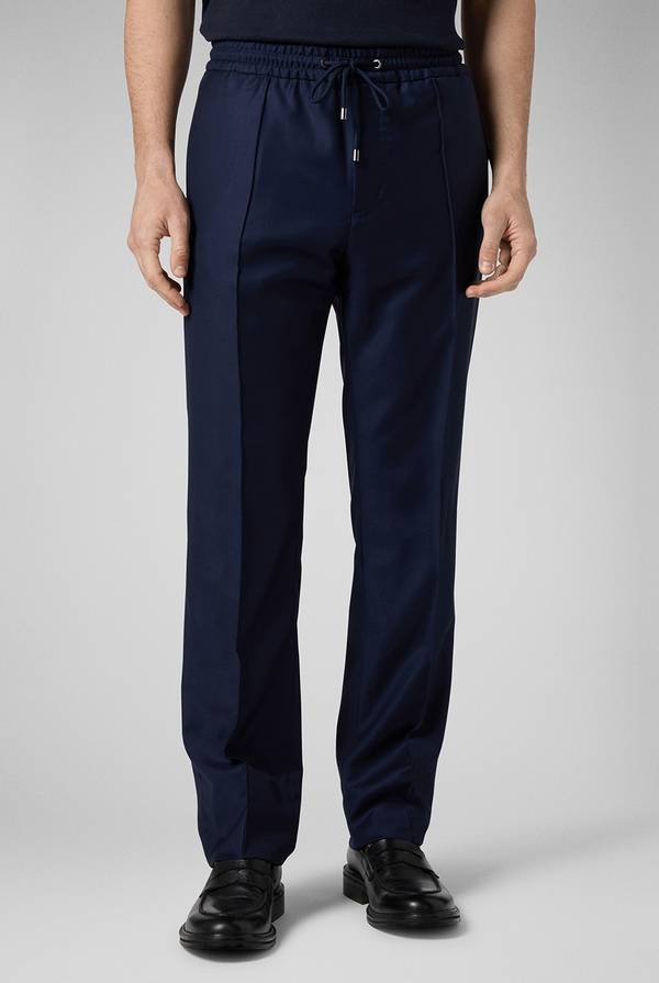 Pal Zileri Drawstring In Lana Vergine Anti-piega