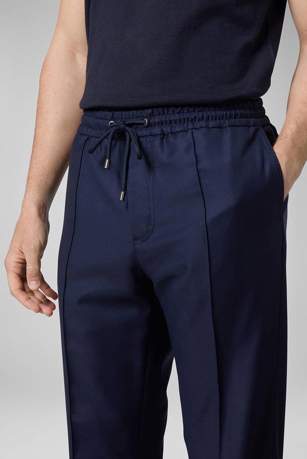 Pal Zileri Drawstring In Lana Vergine Anti-piega