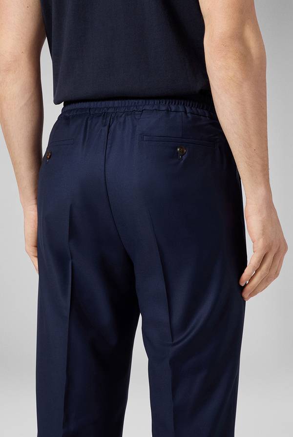 Pal Zileri Drawstring In Lana Vergine Anti-piega