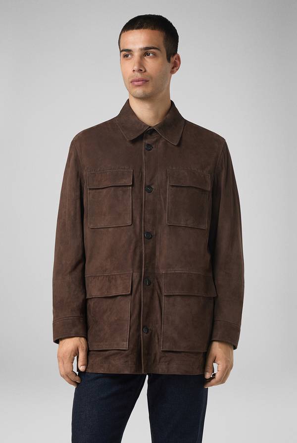 Pal Zileri Field Jacket In Camoscio