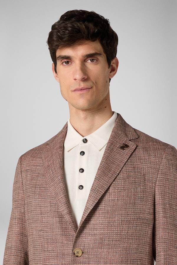 Pal Zileri Giacca Brera Con Lavorazione A Maglia