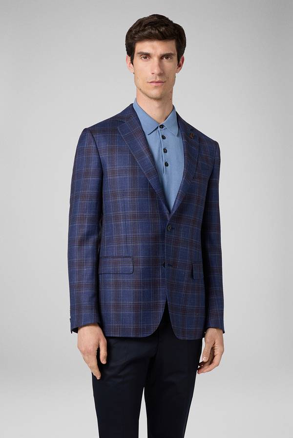 Pal Zileri Giacca Vicenza In Lana, Seta E Lino