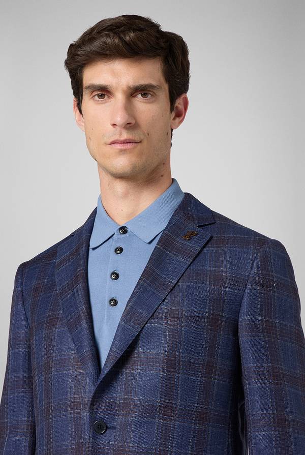 Pal Zileri Giacca Vicenza In Lana, Seta E Lino