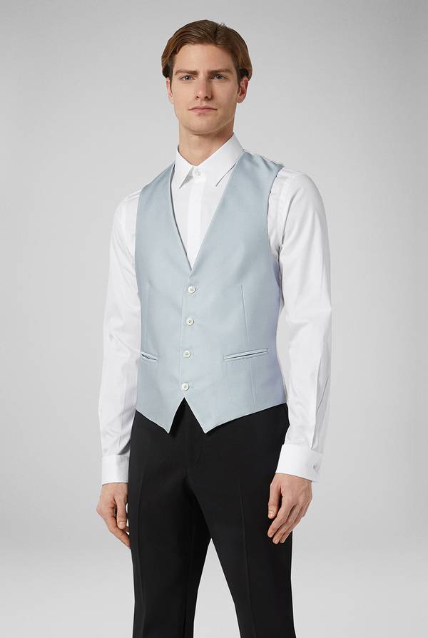 Pal Zileri Gilet Cerimonia In Satin