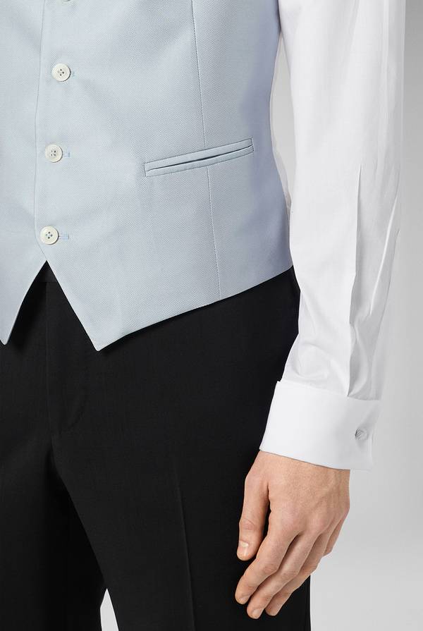 Pal Zileri Gilet Cerimonia In Satin